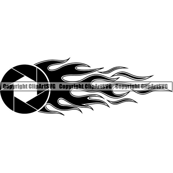 Photography Photographer Photograph Camera Shutter Speed Logo ClipArt SVG