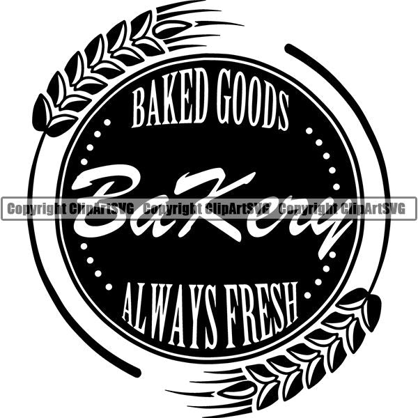 Cooking Baking Chef Cook Bake Baker Logo ClipArt SVG