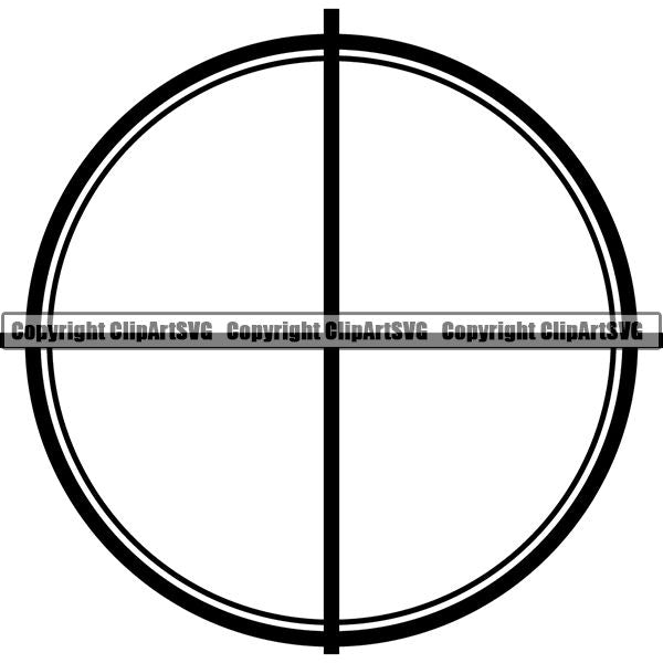 Sports Game Hunting Fishing Hunt Fish Rifle ClipArt SVG