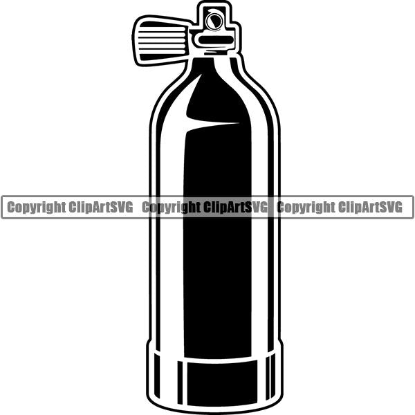 Diving Dive Diver Equipment Nautical Sailing Boating Sail Boat Sailboat ClipArt SVG