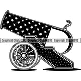 Circus Show Perform Performance Cannon ClipArt SVG