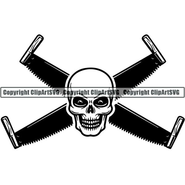 Construction Woodworking Carpenter Lumberjack Logo ClipArt SVG