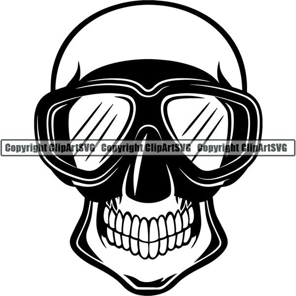 Diving Dive Diver Equipment Nautical Sailing Boating Sail Boat Sailboat ClipArt SVG