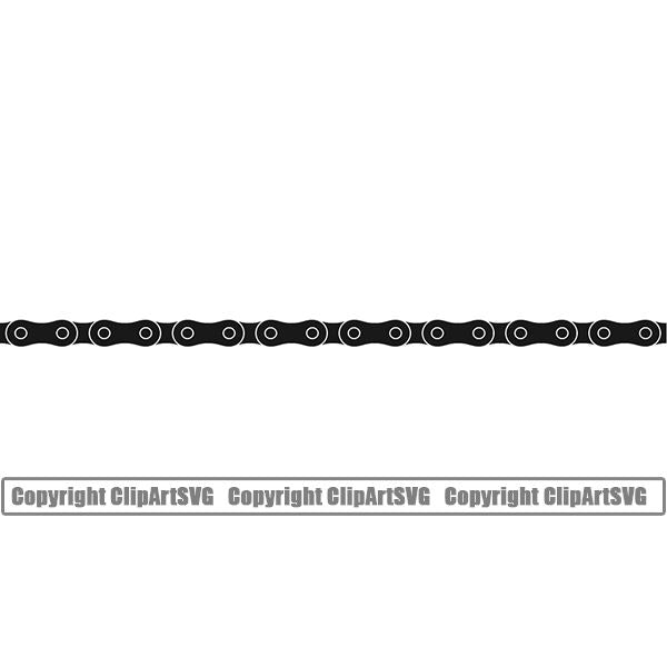 Sports Bicycle Chain Black Line Straight.jpg