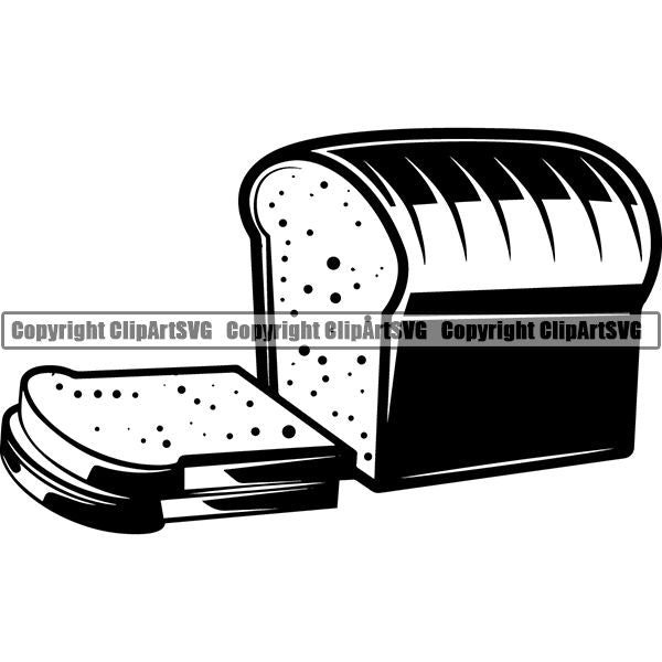 Cooking Baking Baker Food Pastries Pastry Chef Wheat Bread Cook ClipArt SVG