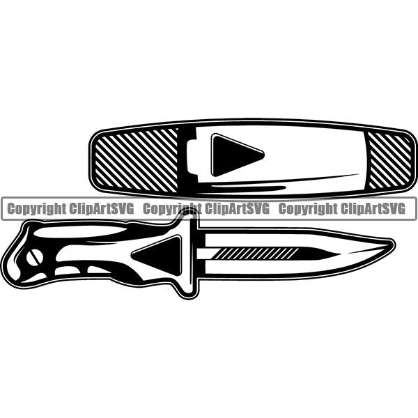 Diving Dive Diver Equipment Nautical Sailing Boating Sail Boat Sailboat ClipArt SVG