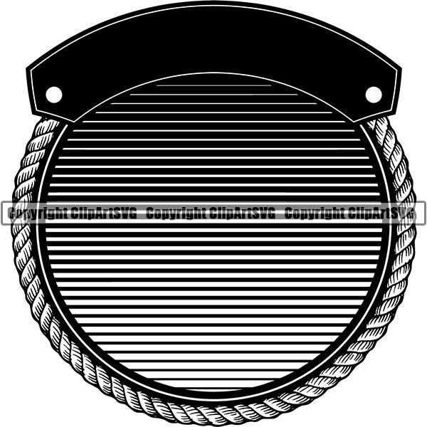 Rope Design Element Nautical Ship Sailing Boat Boating Sail Sailboat Knot ClipArt SVG