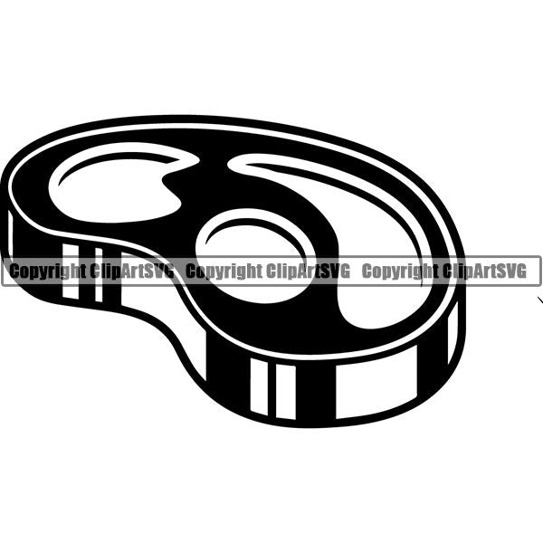 Cooking Baking Baker Chef Cook Food Meat Fish Chicken Pork ClipArt SVG