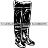 Sports Game Fishing Hunting Fish Hunt Hip Boots ClipArt SVG