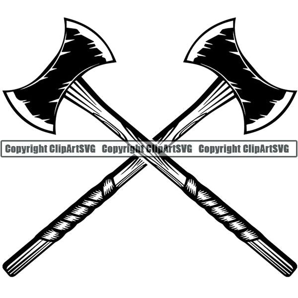 Construction Woodworking Carpenter Lumberjack Logo ClipArt SVG