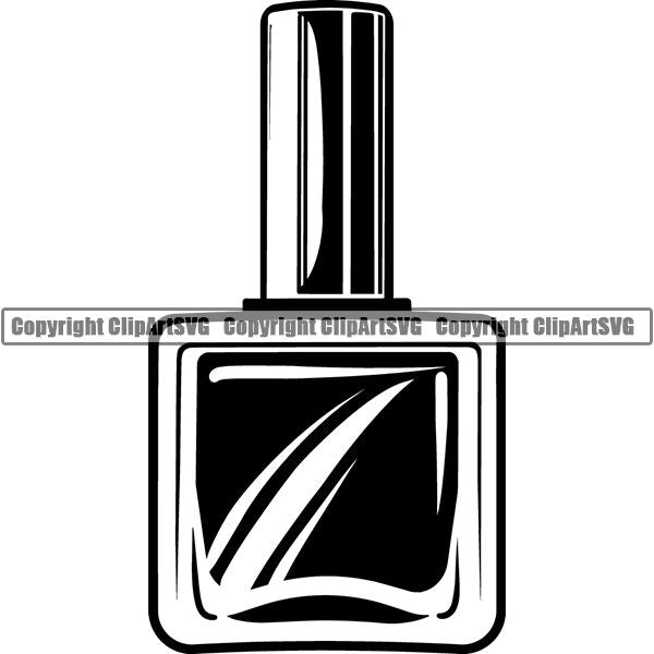 Fashion Beauty Cosmetology Cosmetics Makeup Nail Polish 8ujujf ClipArt SVG