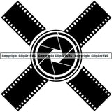 Photography Photographer Photograph Camera Shutter Speed Logo ClipArt SVG