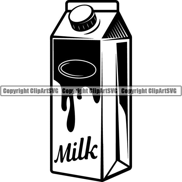 Food Milk ClipArt SVG