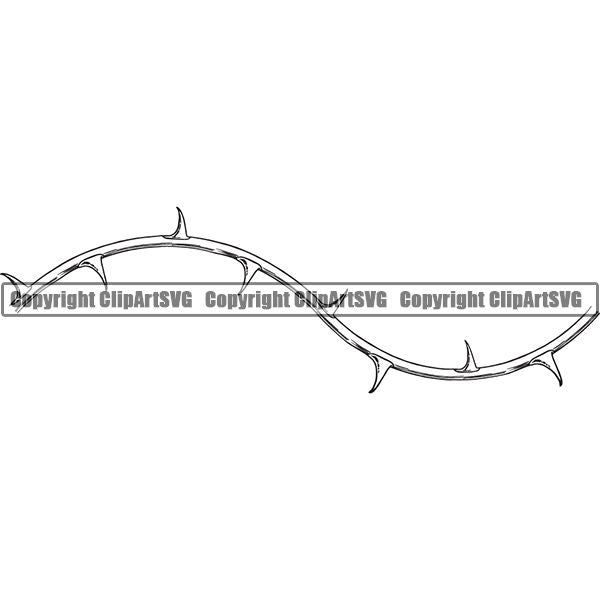 Nature Flower Rose Stem Thorns Frame Border White Line Wavy.jpg