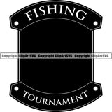 Sports Game Hunting Fishing Hunt Fish Logo ClipArt SVG
