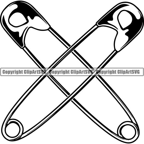 Tailor Seamstress Alterations Logo ClipArt SVG