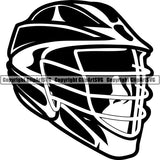 Sports Game Lacrosse Player ClipArt SVG