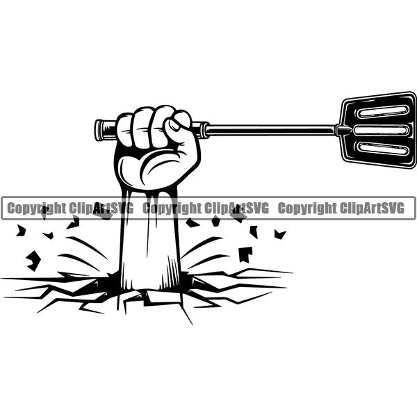 Cooking BBQ Bar-B-Que Barbque Chef Cook Butcher Logo ClipArt SVG