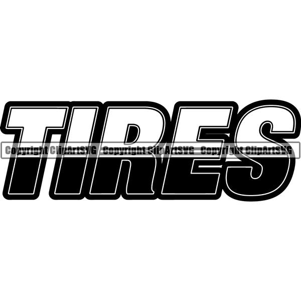 Mechanic Repair Shop Garage Text ClipArt SVG