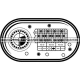 Game Roulette Table ClipArt SVG