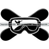 Sports Snowboarding Snowboard Skiing Ski Logo ClipArt SVG