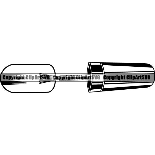 Fashion Beauty Cosmetology Cosmetics Makeup Fingernail Polish fgsfd52a ClipArt SVG