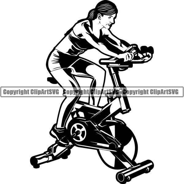 Gym Sports Bodybuilding Fitness Muscle fcdsa ClipArt SVG