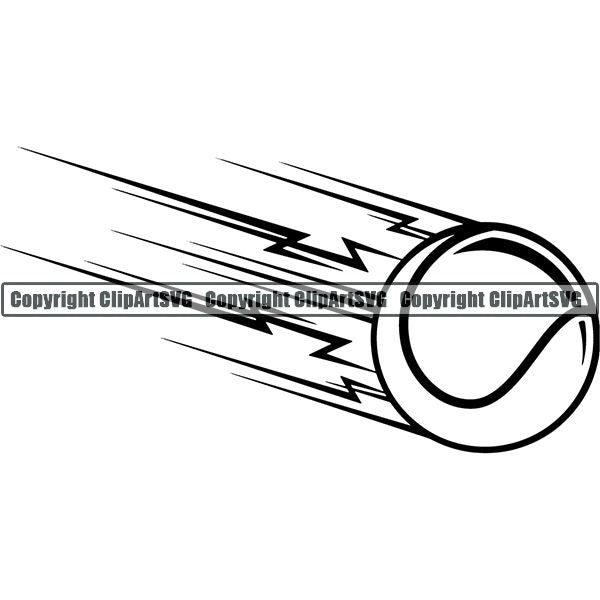 Sports Game Tennis Motion ClipArt SVG