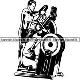 Gym Sports Bodybuilding Fitness Muscle fcdsb ClipArt SVG