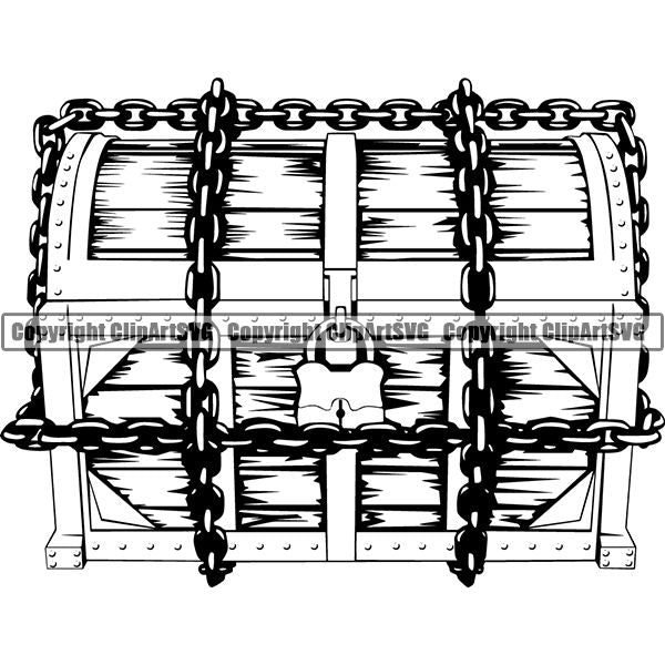 Pirate Sea Gangster Criminal Warrior ClipArt SVG