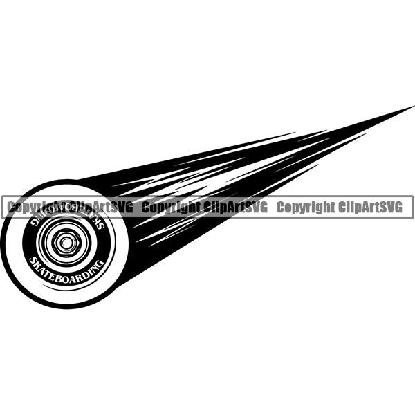 Sports Skateboarding Skateboard Motion ClipArt SVG