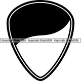 Music Musical Instrument Guitar Pick 7uj8 ClipArt SVG