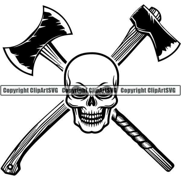 Construction Woodworking Carpenter Lumberjack Logo ClipArt SVG