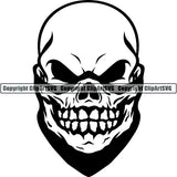 Gangster Thug Criminal Mask ClipArt SVG