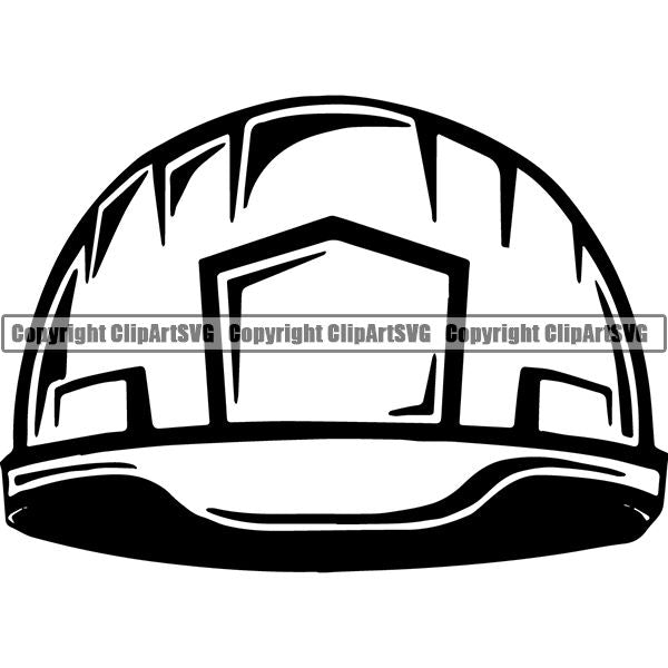 Construction Building Repair Service Hat ClipArt SVG
