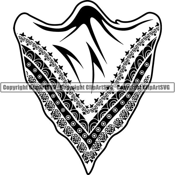 Gangster Thug Criminal Bandana ClipArt SVG