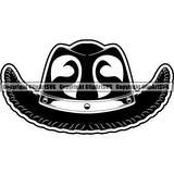 Occupation Cowboy Hat ClipArt SVG