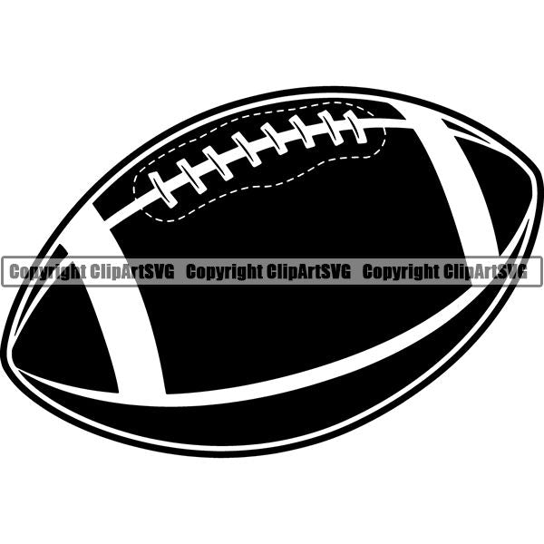 Sports Game Football ClipArt SVG