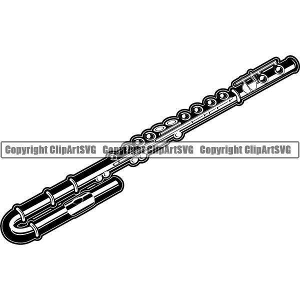 Music Musical Instrument Flute rfcd dfghdf ClipArt SVG