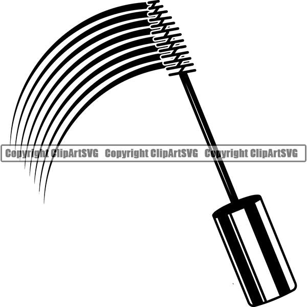 Fashion Beauty Cosmetology Cosmetics Makeup Mascara 6yyh7az ClipArt SVG
