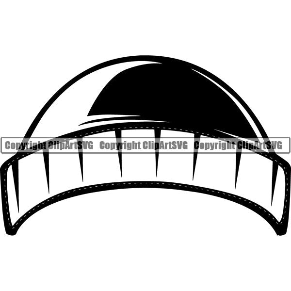 Construction Woodworking Carpenter Lumberjack Beanie Hat ClipArt SVG