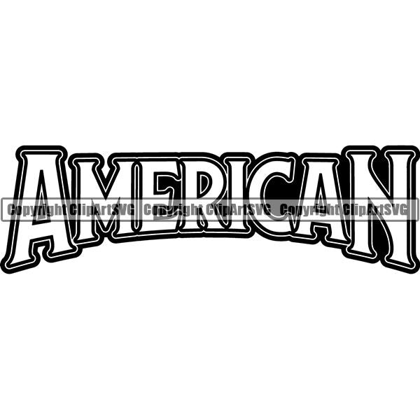 Native American Indian Text ClipArt SVG