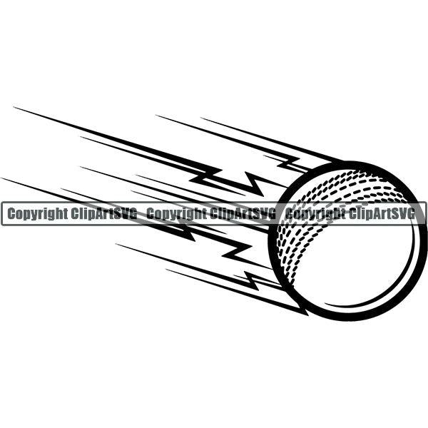 Sports Game Cricket Motion ClipArt SVG