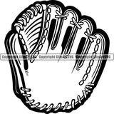 Baseball Glove ClipArt SVG