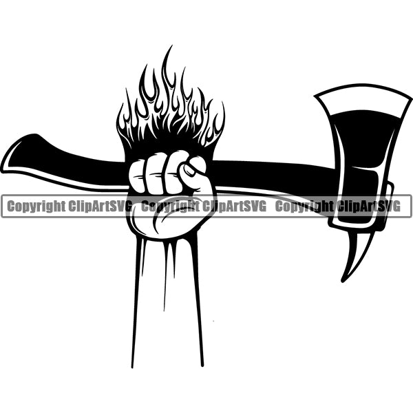 Occupation Firefighting Logo Axe 44r5a fire.jpg