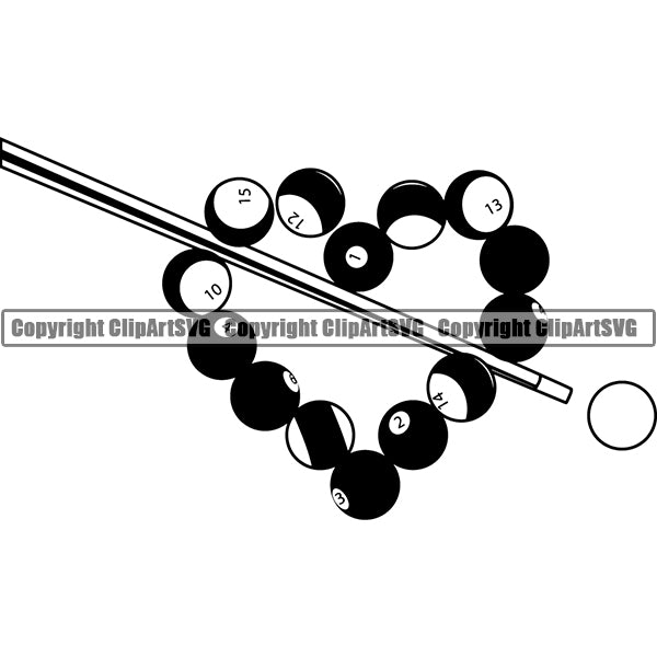 Sports Billiards Rack Heart fvg5a.jpg