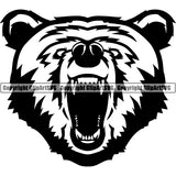 Bear Animal ClipArt SVG