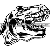 Dinosaur Animal ClipArt SVG