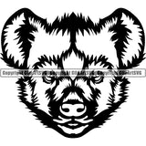 Hyena Animal ClipArt SVG