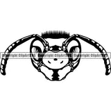 Bee Animal ClipArt SVG